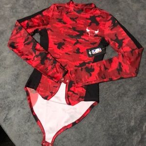 Camo Chicago Bulls Onsie 🖤❤️